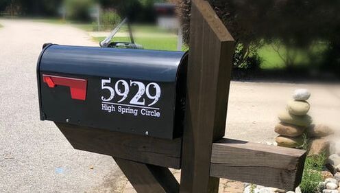 Mailbox Decals